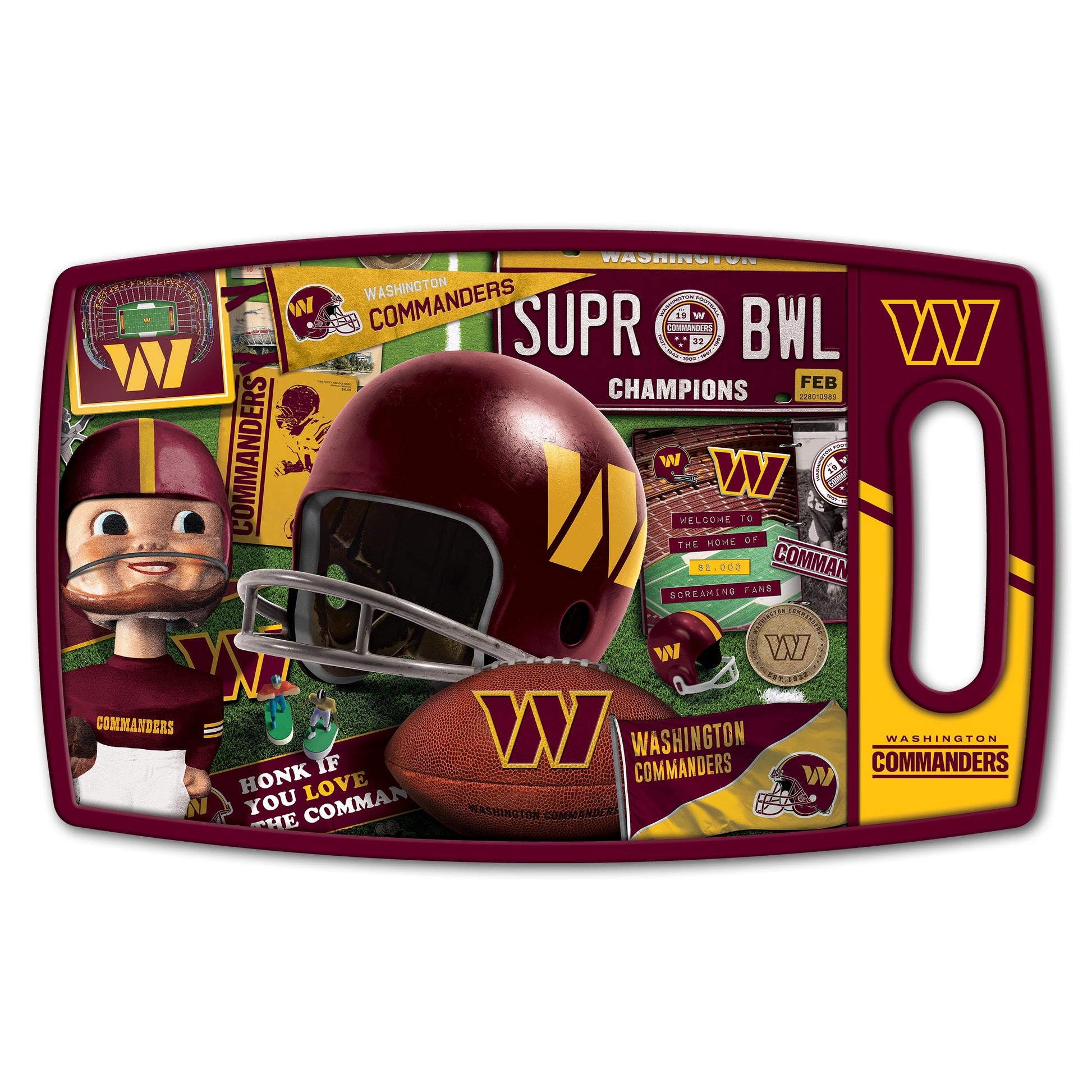 Washington Commanders Retro Series Cutting Board