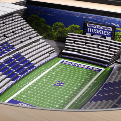 NCAA Washington Huskies 25-Layer StadiumView Wallart