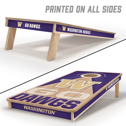 NCAA Washington Huskies 2' x 4' Slogan Series Cornhole
