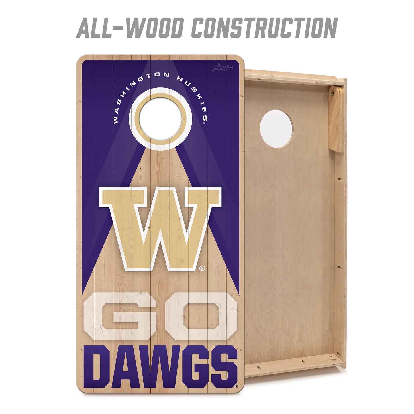 NCAA Washington Huskies 2' x 4' Slogan Series Cornhole