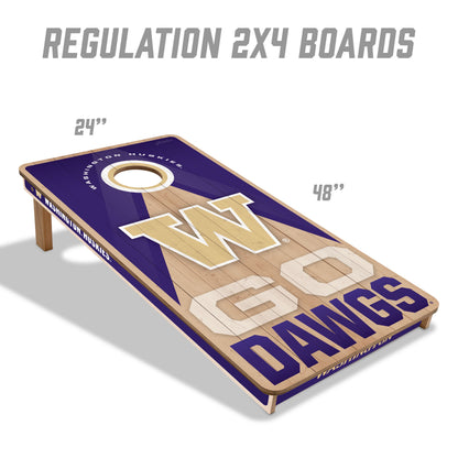 NCAA Washington Huskies 2' x 4' Slogan Series Cornhole