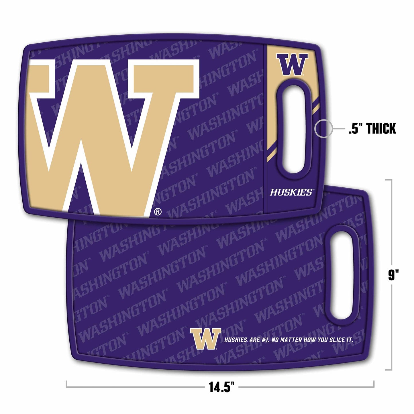 Washington Huskies Logo Series Cutting Board Alt 1