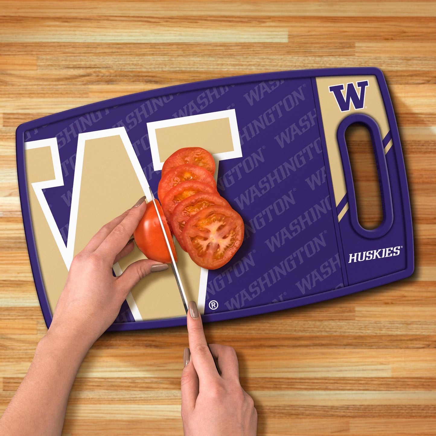 Washington Huskies Logo Series Cutting Board Alt 3