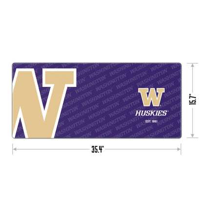 Washington Huskies Logo Series Desk Pad Alt 1