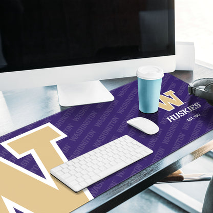 Washington Huskies Logo Series Desk Pad Alt 2
