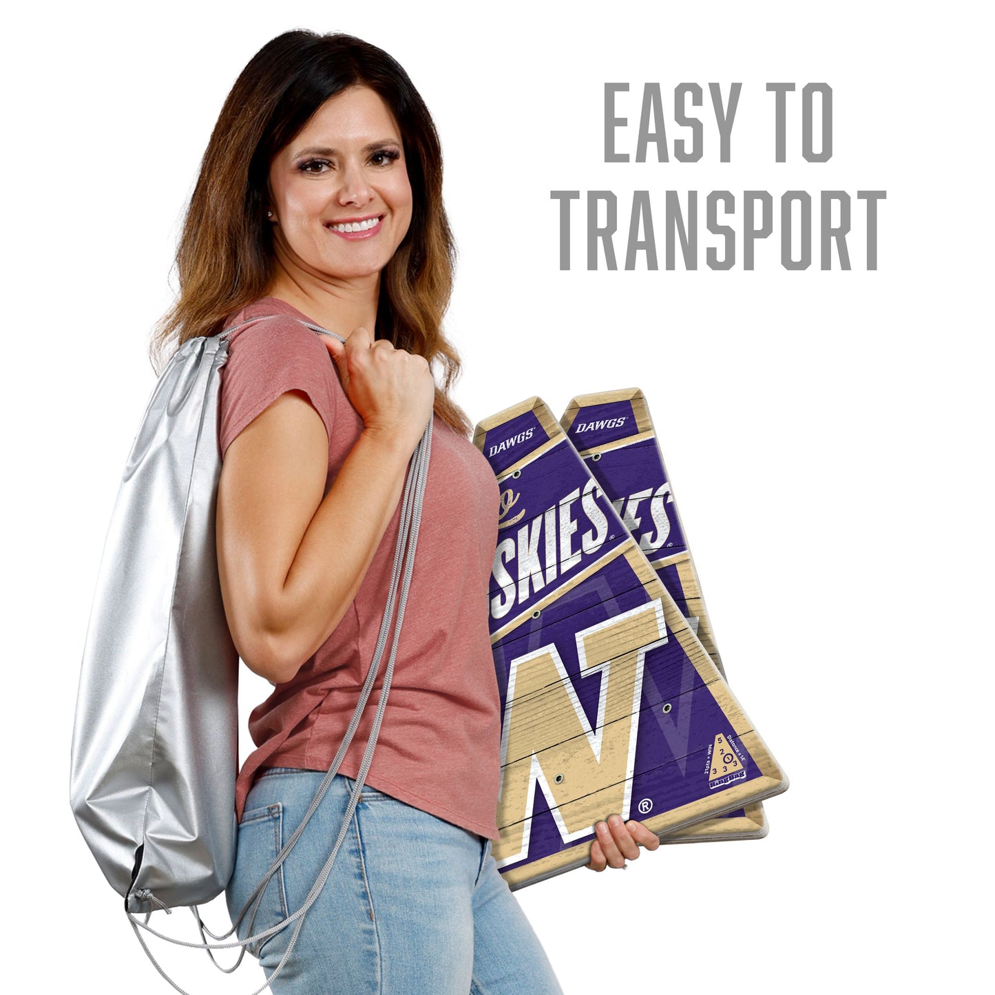 NCAA Washington Huskies Ringbag Outdoor Game
