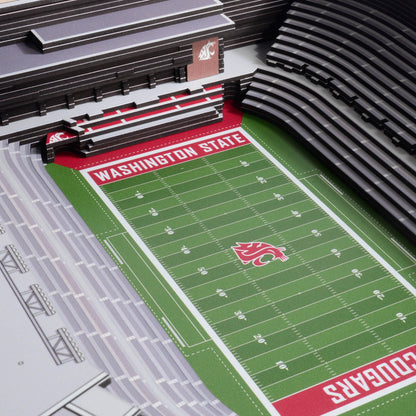 NCAA Washington State Cougars 25-Layer StadiumView Wallart