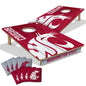 NCAA Washington State Cougars 2' X 3' All-Wood Cornhole Set-main