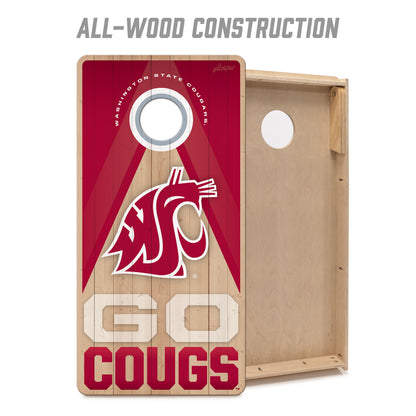 NCAA Washington State Cougars 2' x 4' Slogan Series Cornhole