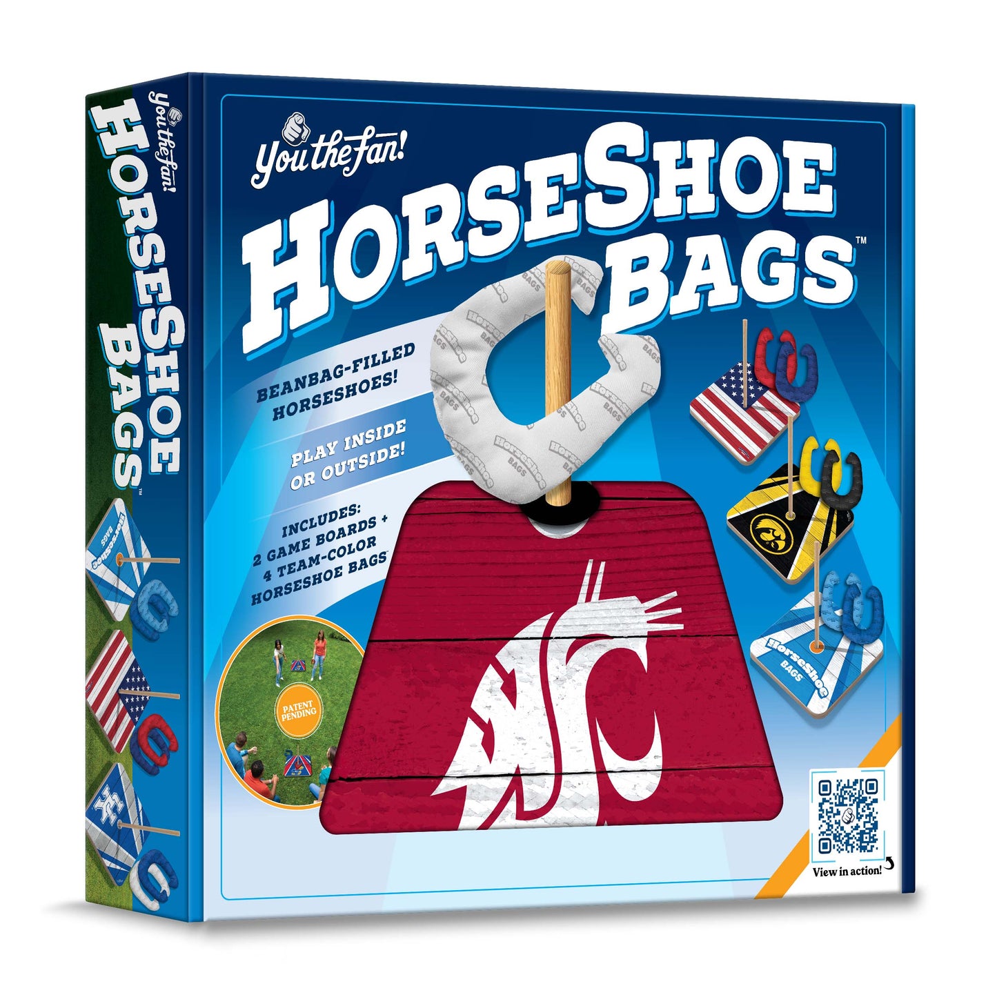NCAA Washington State Cougars Horseshoe Bag Game