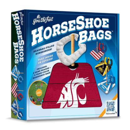 NCAA Washington State Cougars Horseshoe Bag Game