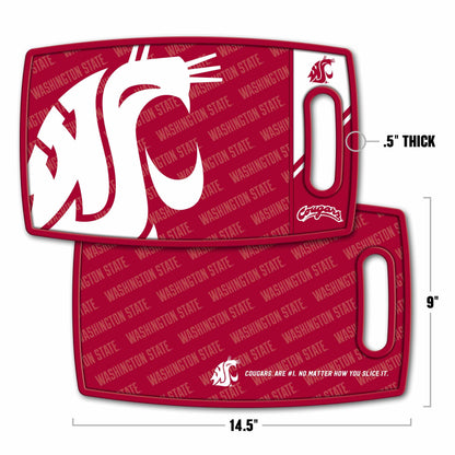 Washington State Cougars Logo Series Cutting Board Alt 1