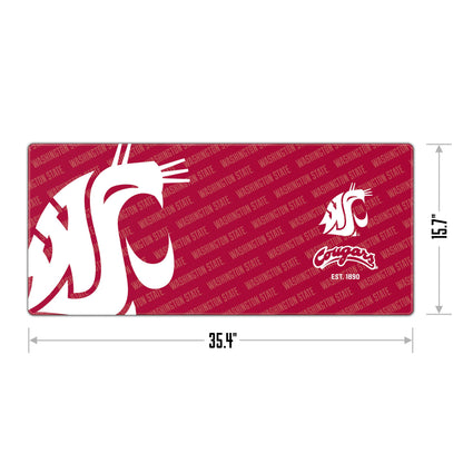 Washington State Cougars Logo Series Desk Pad Alt 1