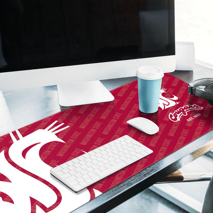 Washington State Cougars Logo Series Desk Pad Alt 2