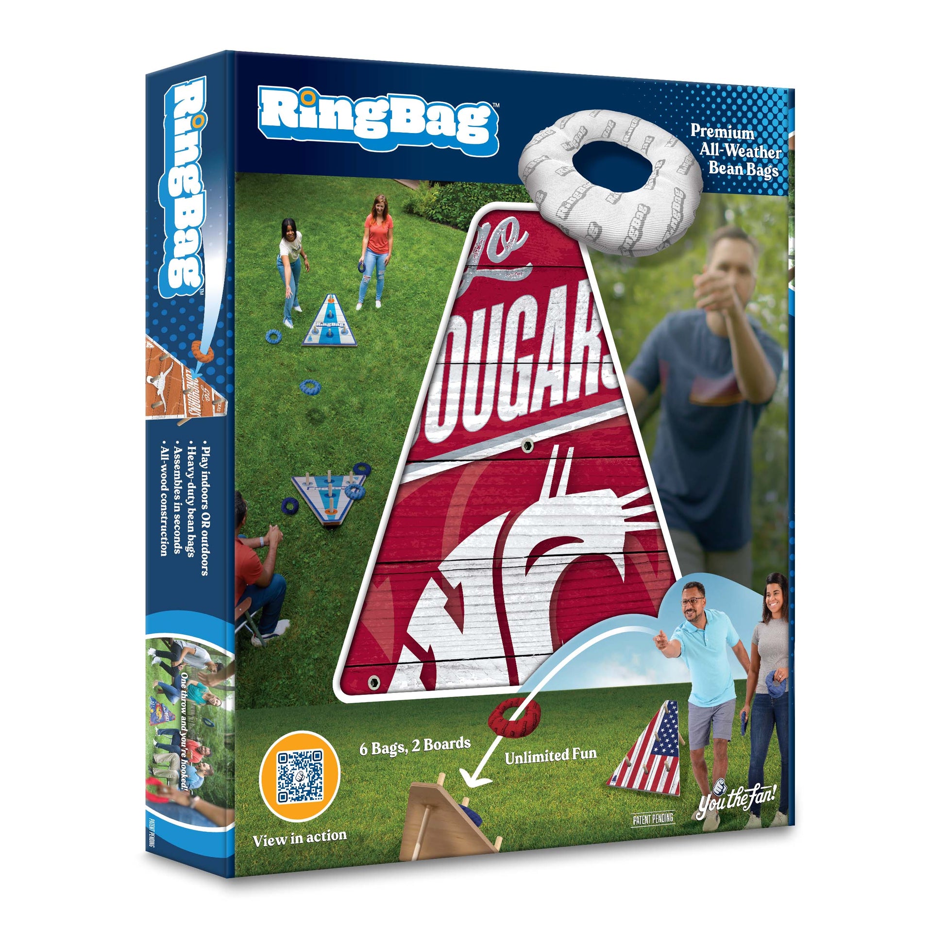 NCAA Washington State Cougars Ringbag Outdoor Game