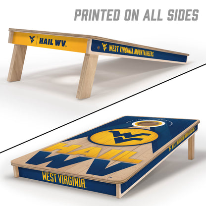 NCAA West Virginia Mountaineers 2' x 4' Slogan Series Cornhole