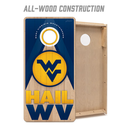 NCAA West Virginia Mountaineers 2' x 4' Slogan Series Cornhole