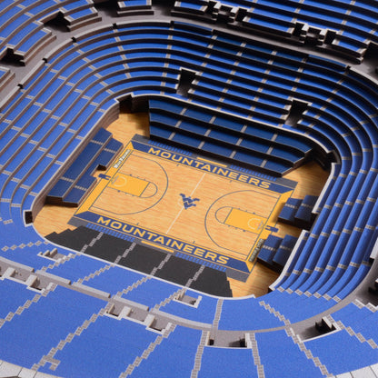 NCAA West Virginia Mountaineers 25-Layer StadiumView Wallart
