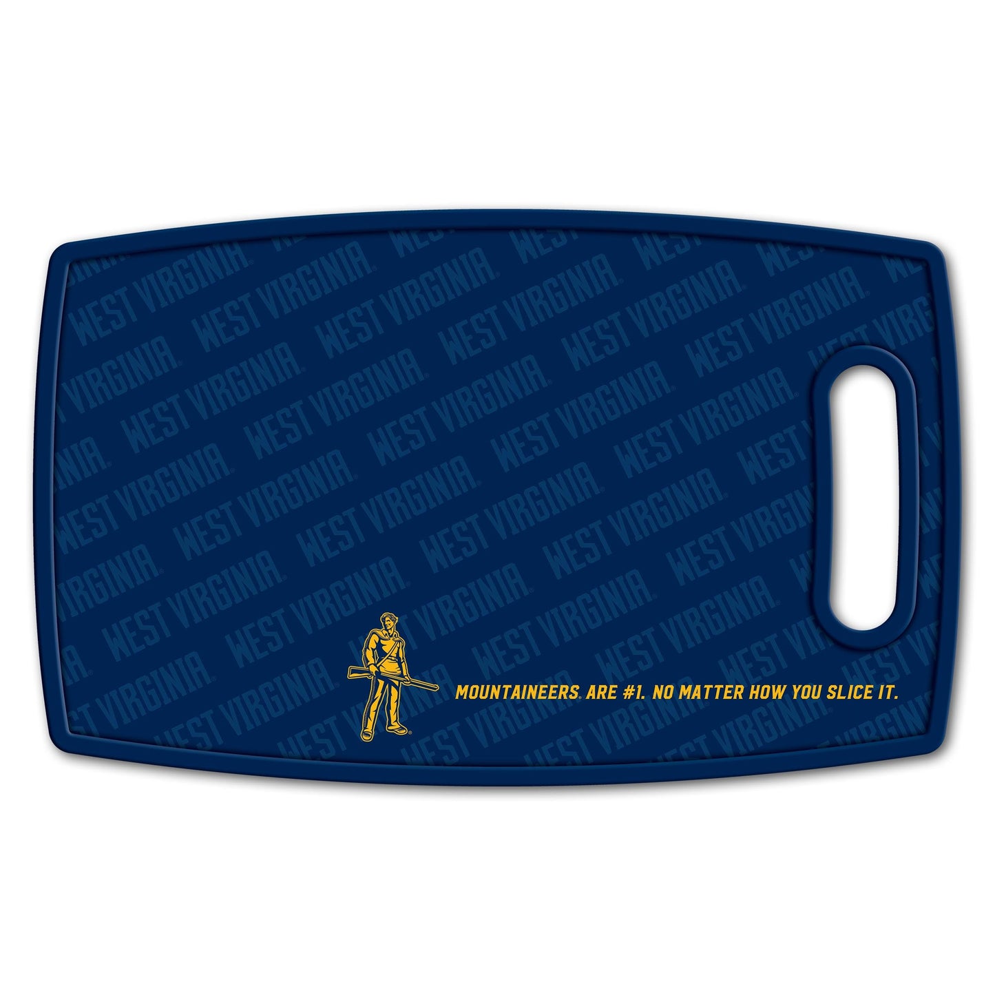 West Virginia Mountaineers Logo Series Cutting Board Alt 2