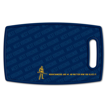 West Virginia Mountaineers Logo Series Cutting Board Alt 2