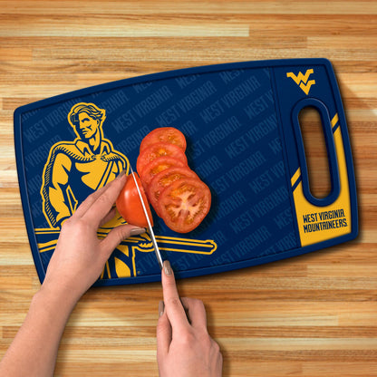West Virginia Mountaineers Logo Series Cutting Board Alt 3