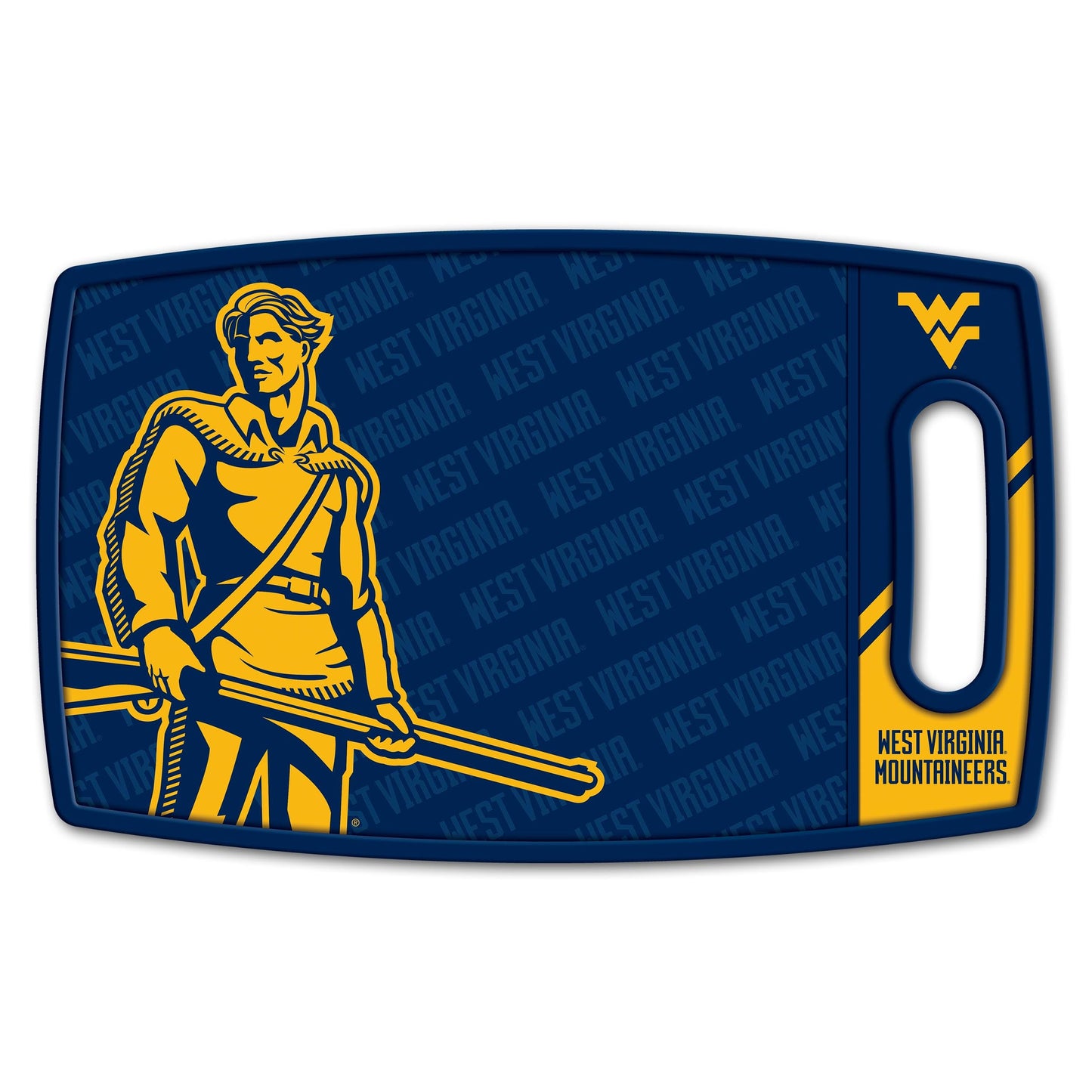 West Virginia Mountaineers Logo Series Cutting Board