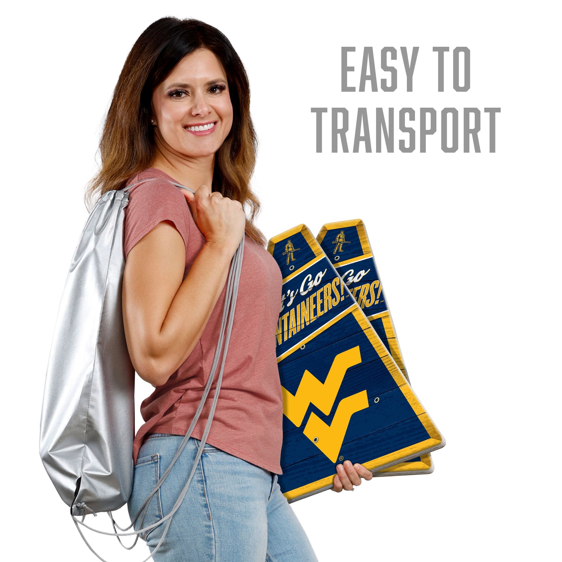 NCAA West Virginia Mountaineers Ringbag Outdoor Game