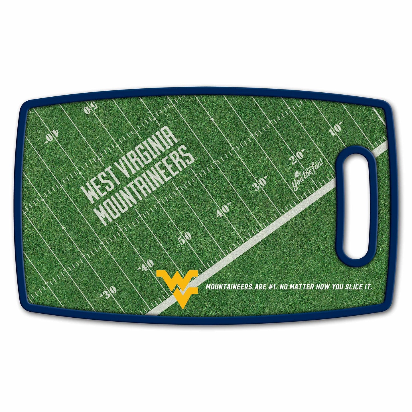 West Virginia Mountaineers Retro Series Cutting Board Alt 2