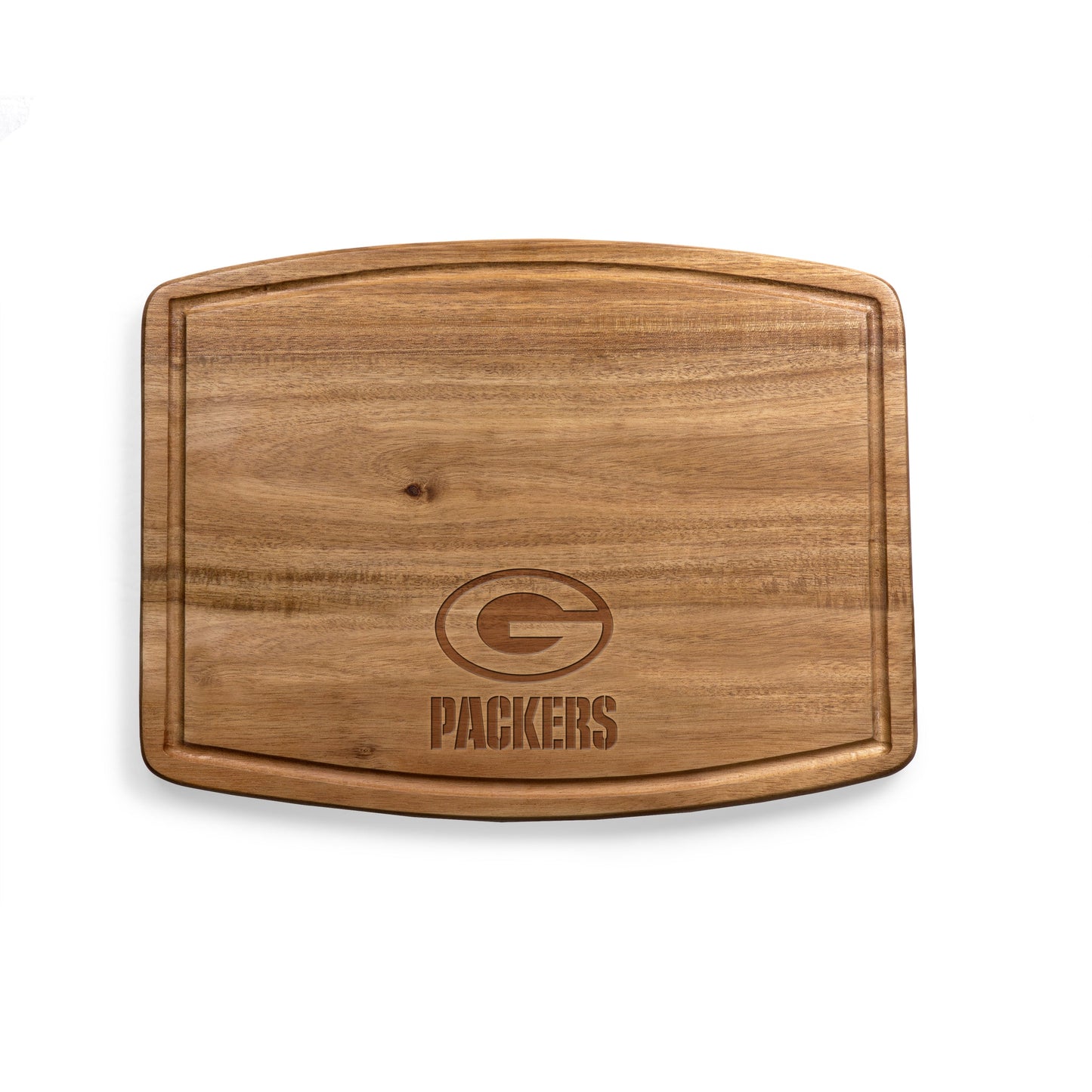 Green Bay Packers - Ovale Acacia Cutting Board
