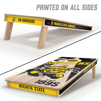 NCAA Wichita State Shockers 2' x 4' Slogan Series Cornhole