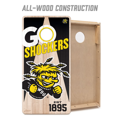 NCAA Wichita State Shockers 2' x 4' Slogan Series Cornhole