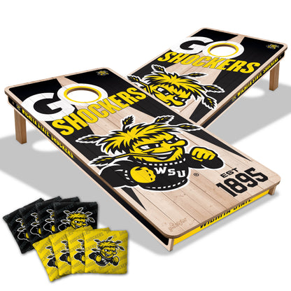 NCAA Wichita State Shockers 2' x 4' Slogan Series Cornhole