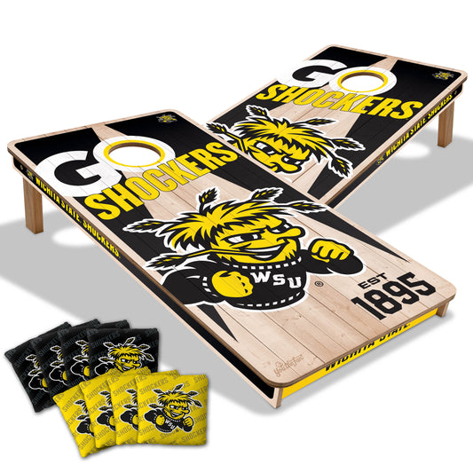 NCAA Wichita State Shockers 2' x 4' Slogan Series Cornhole