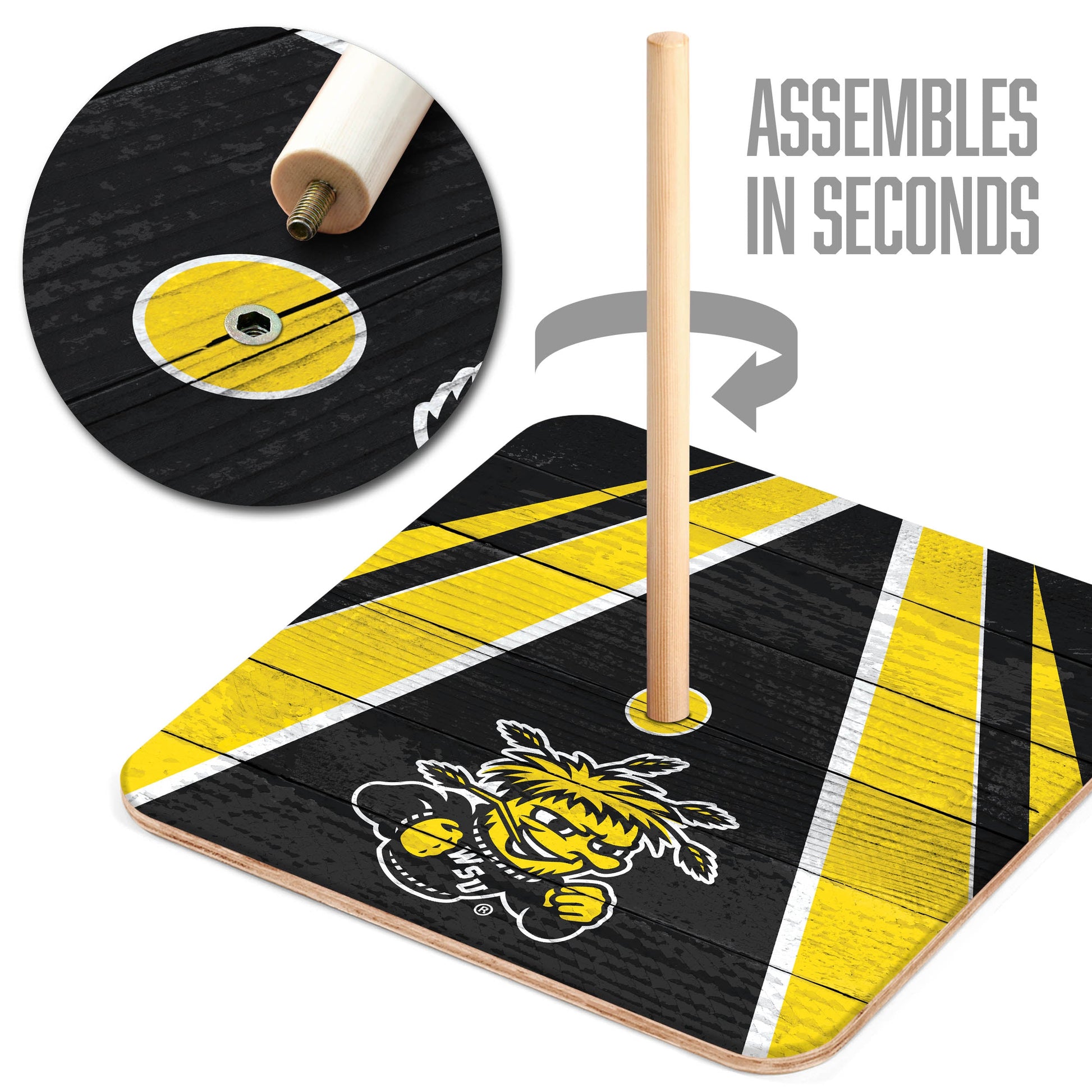 NCAA Wichita State Shockers Horseshoe Bag Game
