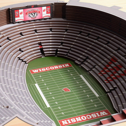 NCAA Wisconsin Badgers 25-Layer StadiumView Wallart