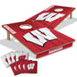 NCAA Wisconsin Badgers 2' X 3' All-Wood Cornhole Set-main