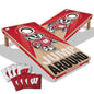 NCAA Wisconsin Badgers 2' x 4' Slogan Series Cornhole