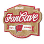 Wisconsin Badgers Fan Cave Sign