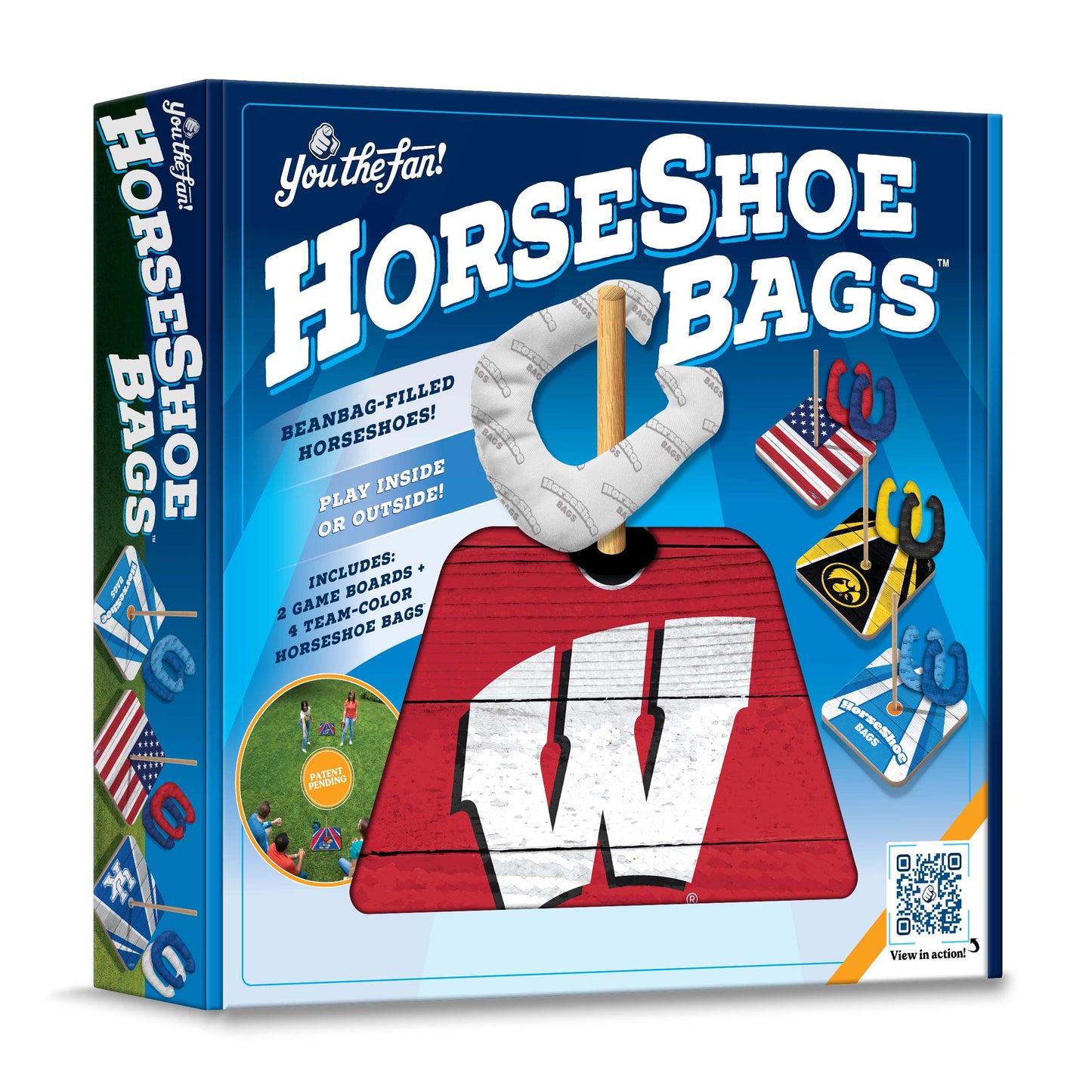 NCAA Wisconsin Badgers Horseshoe Bag Game