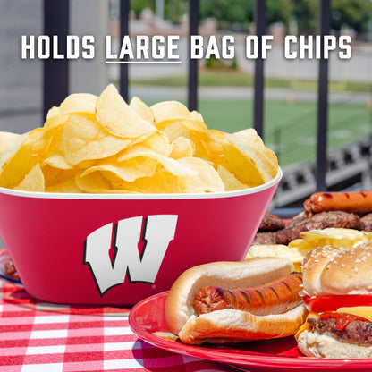 Wisconsin Badgers Large Party Bowl Alt 4