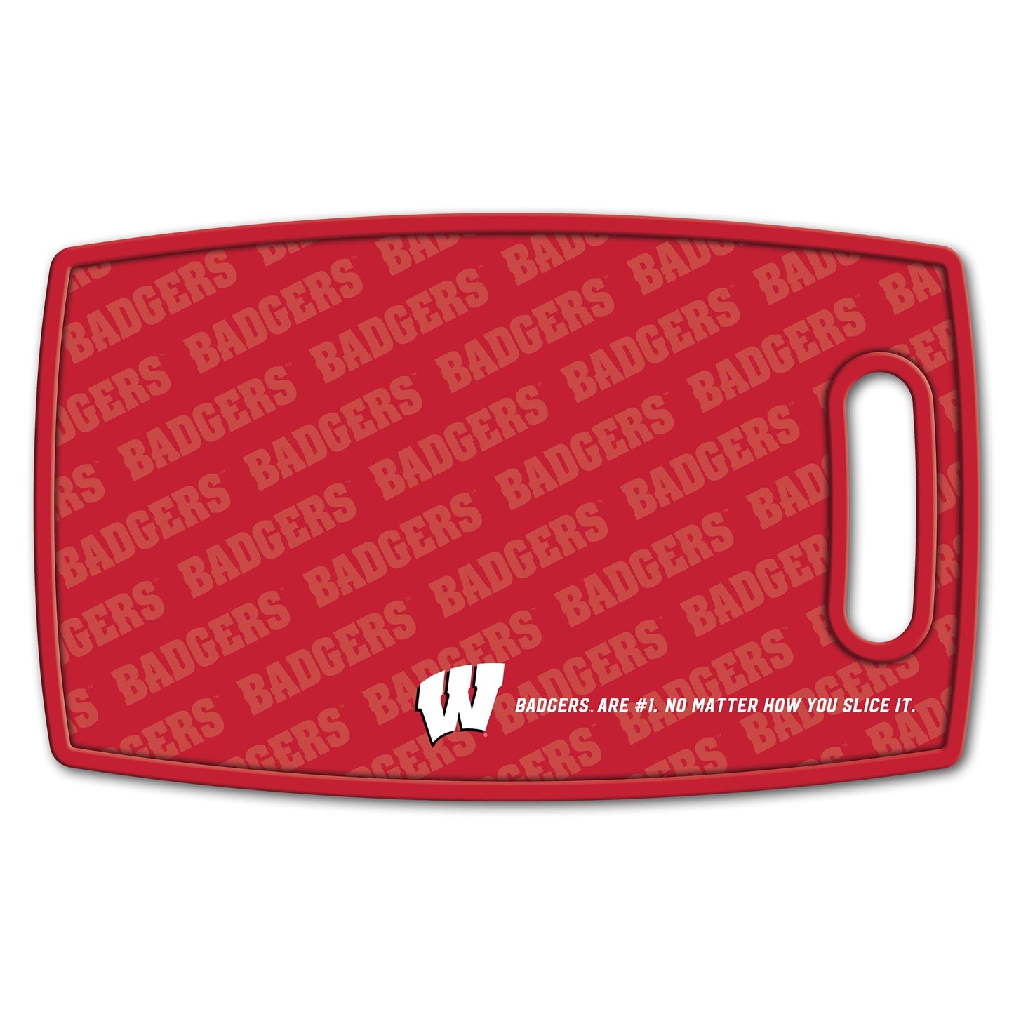 Wisconsin Badgers Logo Series Cutting Board Alt 2