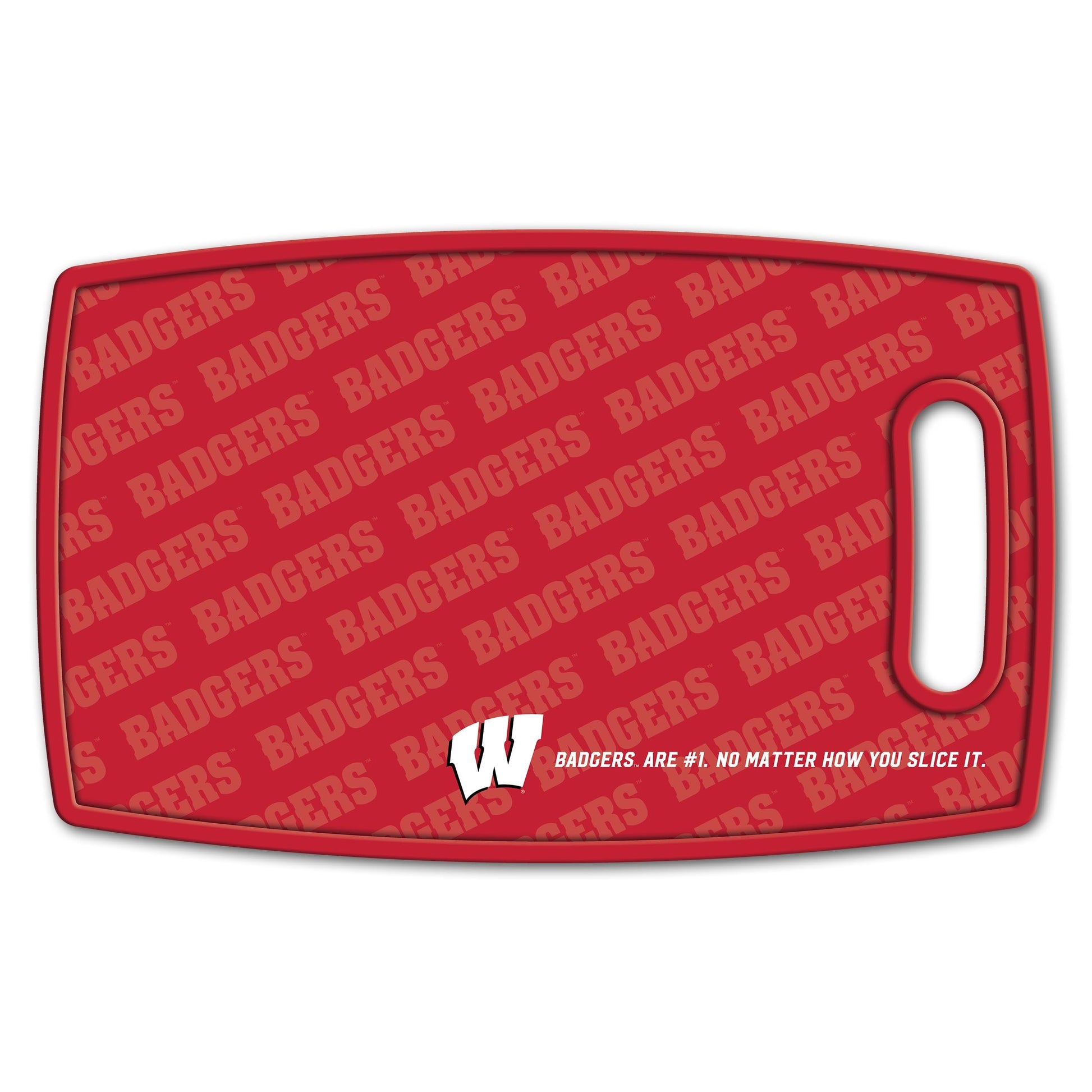 Wisconsin Badgers Logo Series Cutting Board Alt 2