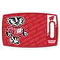 Wisconsin Badgers Logo Series Cutting Board