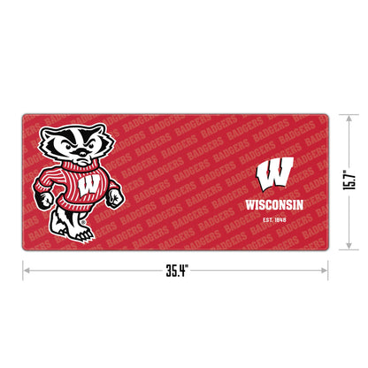 Wisconsin Badgers Logo Series Desk Pad Alt 1