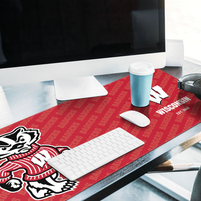 Wisconsin Badgers Logo Series Desk Pad Alt 2