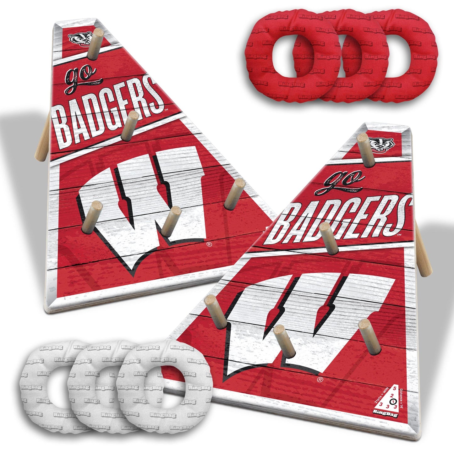 NCAA Wisconsin Badgers Ringbag Outdoor Game