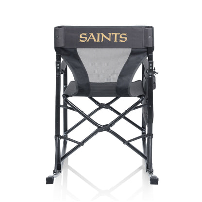 New Orleans Saints - Woodland Rocking Camping Chair