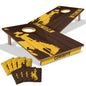 NCAA Wyoming Cowboys 2' X 3' All-Wood Cornhole Set-main