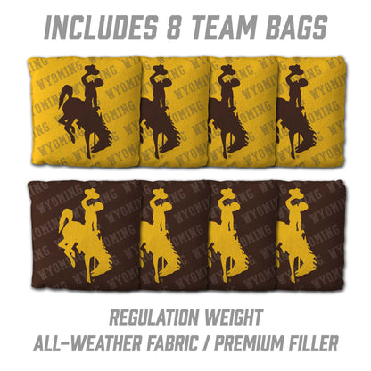 NCAA Wyoming Cowboys 2' x 4' Slogan Series Cornhole