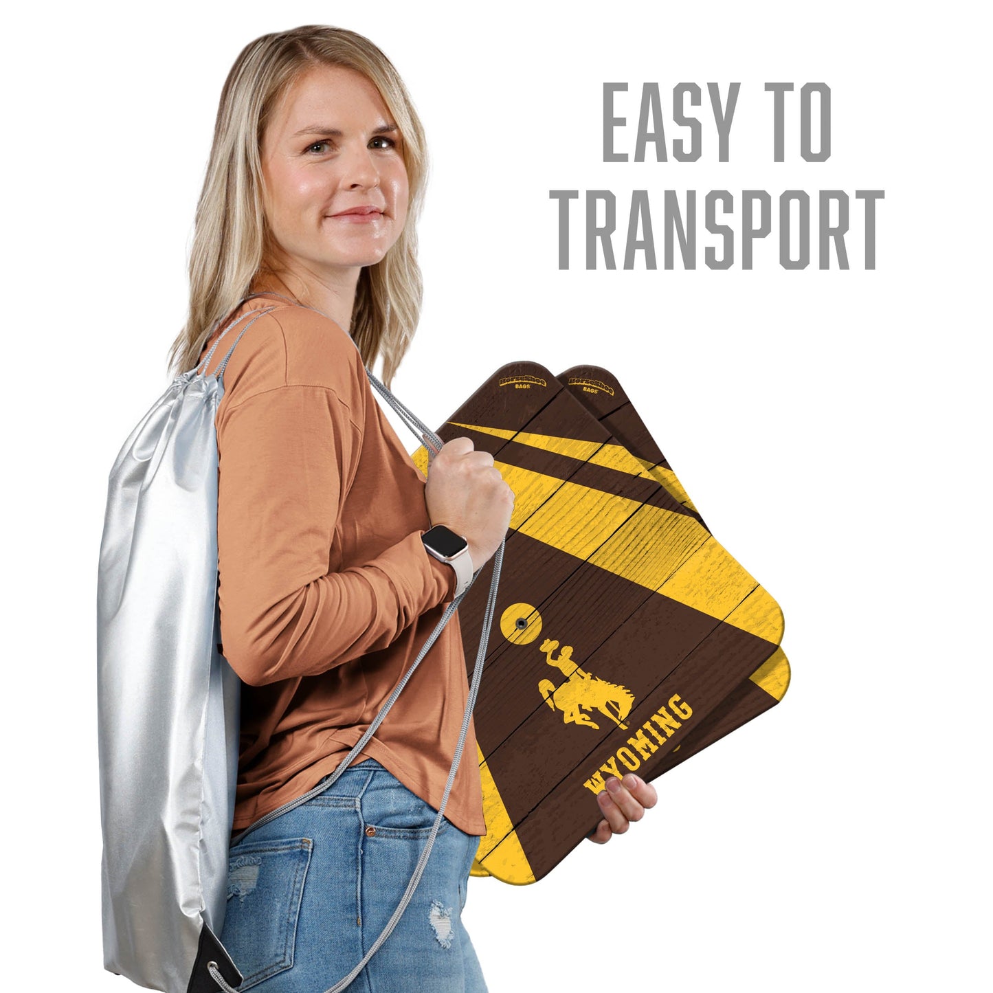 NCAA Wyoming Cowboys Horseshoe Bag Game